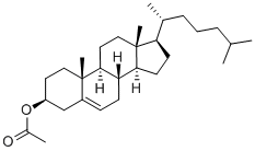 Cholesteryl acetate Structure