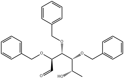 2,3,4-三-O-苄基-L-岩藻吡喃糖,60431-34-7,结构式