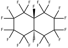 TRANS-パーフルオロデカリン 化学構造式