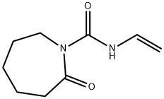 hexahydro-2-oxo-N-vinyl-1H-azepine-1-carboxamide Struktur