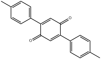 2,5-Di(p-tolyl)-p-benzoquinone Struktur