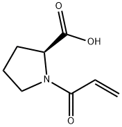 L-Proline, 1-(1-oxo-2-propenyl)- (9CI) Struktur