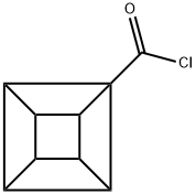 Pentacyclo[4.2.0.02,5.03,8.04,7]octanecarbonyl chloride (9CI) Struktur