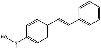 N-[(E)-p-Styrylphenyl]hydroxylamine Struktur