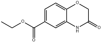 ETHYL 3-OXO-3,4-DIHYDRO-2H-BENZO[B][1,4]OXAZINE-6-CARBOXYLATE Structure