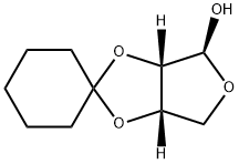 Spiro[cyclohexane-1,2-furo[3,4-d][1,3]dioxol]-4-ol, tetrahydro-, (3aS,4S,6aS)- (9CI) Struktur