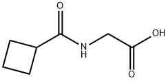 Glycine, N-(cyclobutylcarbonyl)- (9CI), 604790-72-9, 结构式