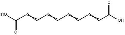 癸-2,4,6,8-四烯二酸, 6048-86-8, 结构式