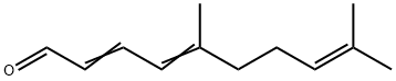 5,9-二甲基癸-2,4,8-三烯醛, 6048-88-0, 结构式