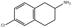 6-CHLORO-1,2,3,4-TETRAHYDRO-NAPHTHALEN-2-YLAMINE Structure