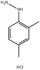 2,4-Dimethylphenylhydrazine hydrochloride Structure