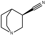 1-Azabicyclo[2.2.2]octane-3-carbonitrile,(3R)-(9CI) Structure