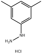 3,5-ジメチルフェニルヒドラジン塩酸塩 化学構造式