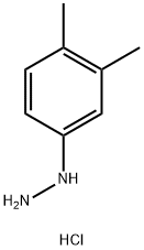 3,4-Dimethylphenylhydrazine hydrochloride Struktur