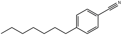 4-N-HEPTYLBENZONITRILE Structure