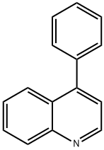 4-苯基喹啉, 605-03-8, 结构式