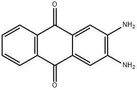 2,3-二氨基蒽-9,10-二酮 结构式