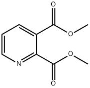 2,3-ピリジンジカルボン酸ジメチル 化学構造式