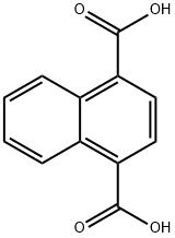1,4-ナフタレンジカルボン酸 化学構造式