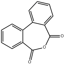 ジフェン酸  無水物 化学構造式