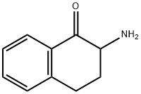 2-アミノ-3,4-ジヒドロ-1(2H)-ナフタレノン 化学構造式