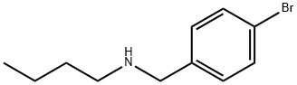(4-ブロモベンジル)ブチルアミン 化学構造式
