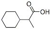 2-cyclohexylpropionic acid Structure