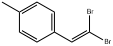 1-(2,2-二溴乙烯基)-4-甲基苯 结构式