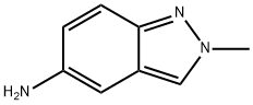 5-アミノ-2-メチル-2H-インダゾール 化学構造式
