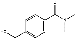 4-(ヒドロキシメチル)-N,N-ジメチルベンズアミド 化学構造式