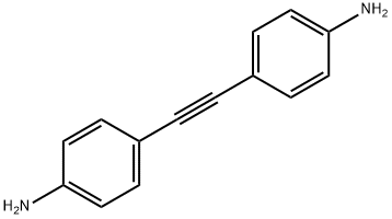 双(4-氨基苯基)乙炔 结构式
