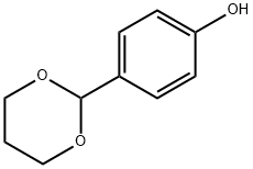 Phenol, 4-(1,3-dioxan-2-yl)-,6052-80-8,结构式