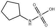 Sulfamic acid, cyclopentyl- (9CI) Struktur