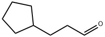 3-シクロペンチルプロパナール 化学構造式