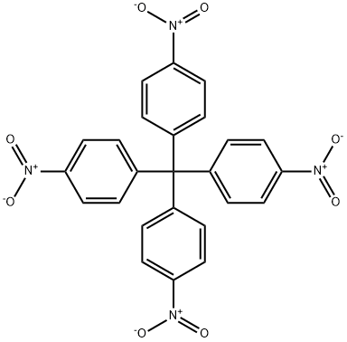 四(4-硝基苯基)甲烷 结构式
