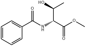 苯甲酰基-D-苏氨酸甲酯,60538-16-1,结构式