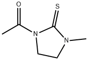 2-Imidazolidinethione, 1-acetyl-3-methyl- (9CI) 结构式