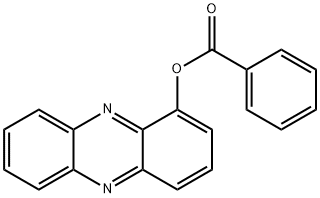1-Phenazinol benzoate Structure