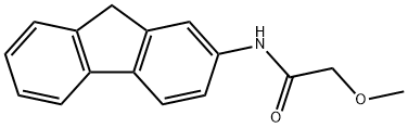 N-(9H-Fluoren-2-yl)-2-methoxyacetamide Structure
