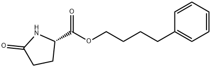 5-オキソプロリン4-フェニルブチル 化学構造式