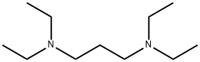 N,N,N′,N′-テトラエチル-1,3-プロパンジアミン 化学構造式