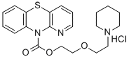 pipazetate hydrochloride, 6056-11-7, 结构式
