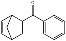 ビシクロ[2.2.1]ヘプタ-5-エン-2-イルフェニルケトン 化学構造式