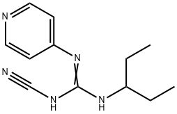 60560-32-9 2-Cyano-1-(1-ethylpropyl)-3-(4-pyridyl)guanidine