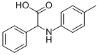 [(4-メチルフェニル)アミノ](フェニル)酢酸 化学構造式
