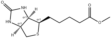 D-生物素甲酯, 60562-11-0, 结构式