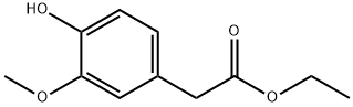 4-羟基-3-甲氧基苯基乙酸乙酯,60563-13-5,结构式