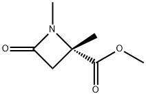 2-Azetidinecarboxylicacid,1,2-dimethyl-4-oxo-,methylester,(2S)-(9CI)|