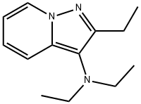 Pyrazolo[1,5-a]pyridin-3-amine, N,N,2-triethyl- (9CI) Structure
