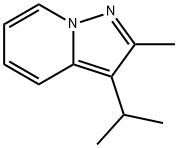 Pyrazolo[1,5-a]pyridine, 2-methyl-3-(1-methylethyl)- (9CI) Structure